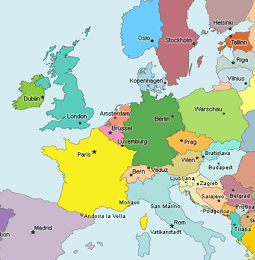 europakarte anzeigen Europakarte Die Karte Von Europa europakarte anzeigen