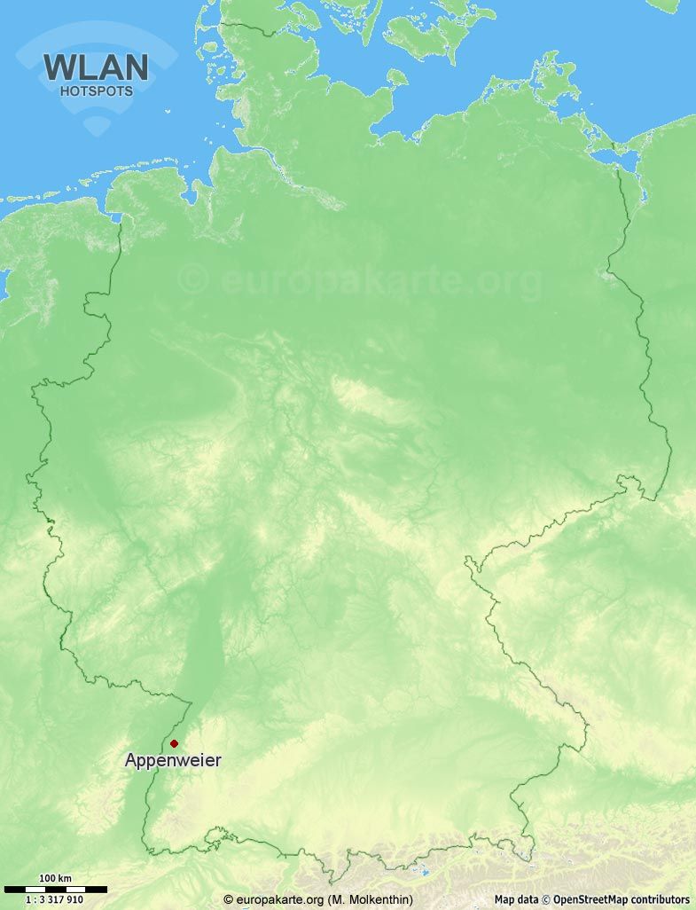 WLAN-Hotspots in Appenweier (Baden-Württemberg)