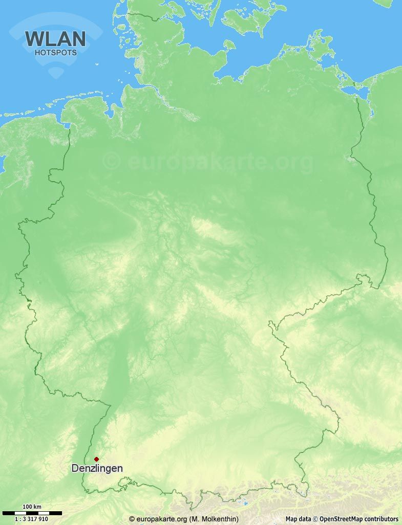 WLAN-Hotspots in Denzlingen (Baden-Württemberg)