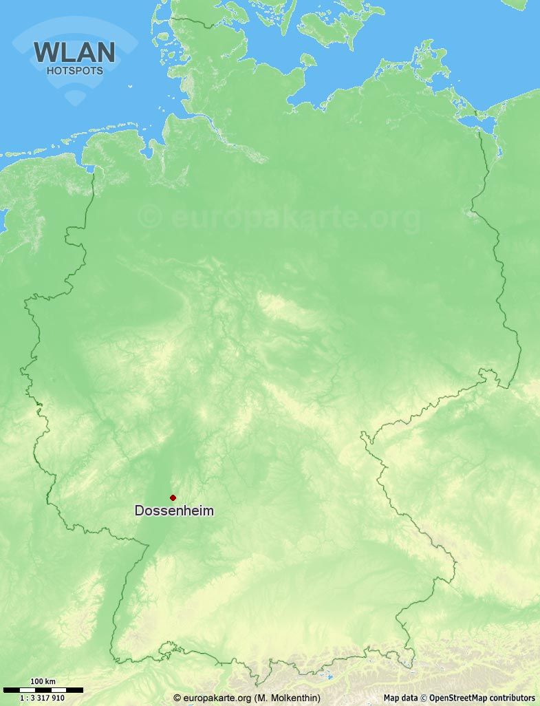 WLAN-Hotspots in Dossenheim (Baden-Württemberg)