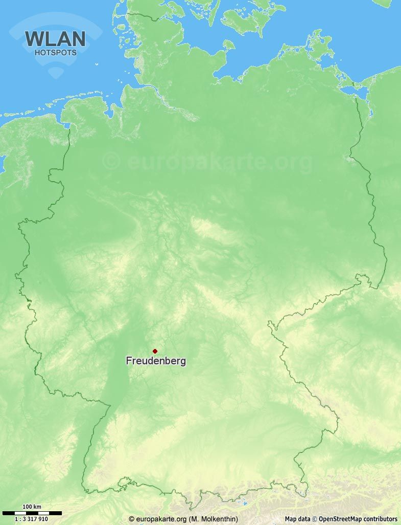 WLAN-Hotspots in Freudenberg (Baden-Württemberg)