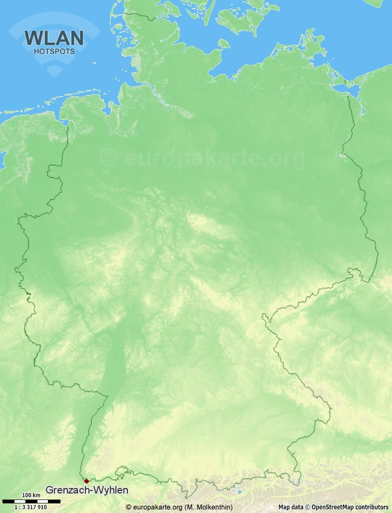 WLAN-Hotspots in Grenzach-Wyhlen (Baden-Württemberg)