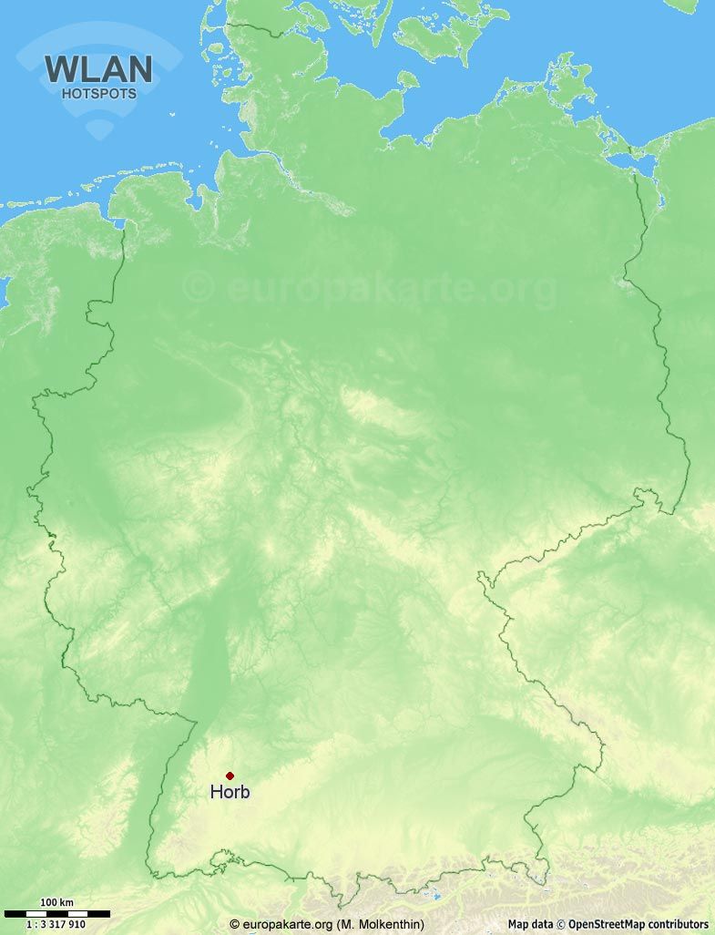 WLAN-Hotspots in Horb (Baden-Württemberg)