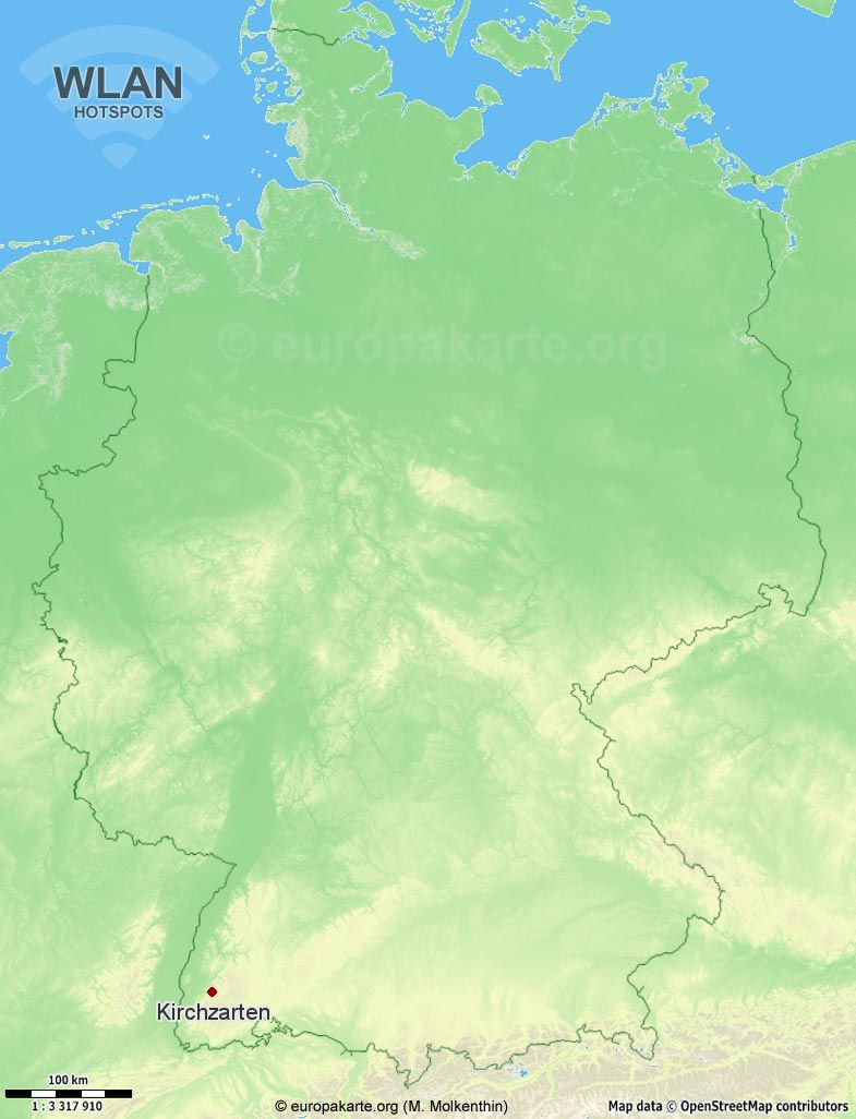 WLAN-Hotspots in Kirchzarten (Baden-Württemberg)