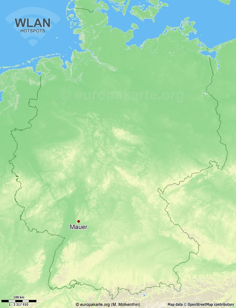 WLAN-Hotspots in Mauer (Baden-Württemberg)