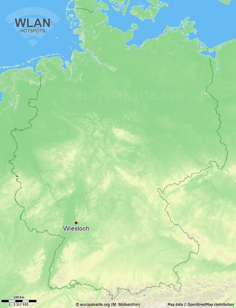 WLAN-Hotspots in Wiesloch (Baden-Württemberg)