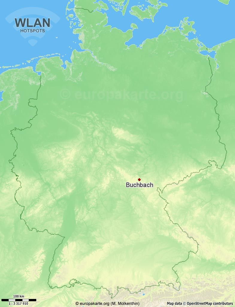 WLAN-Hotspots in Buchbach (Bayern)