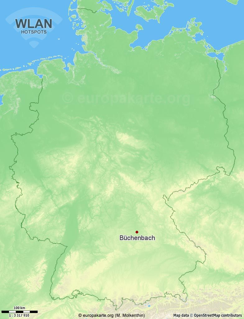 WLAN-Hotspots in Büchenbach (Bayern)