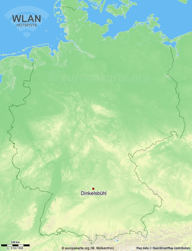 WLAN-Hotspots in Dinkelsbühl (Bayern)