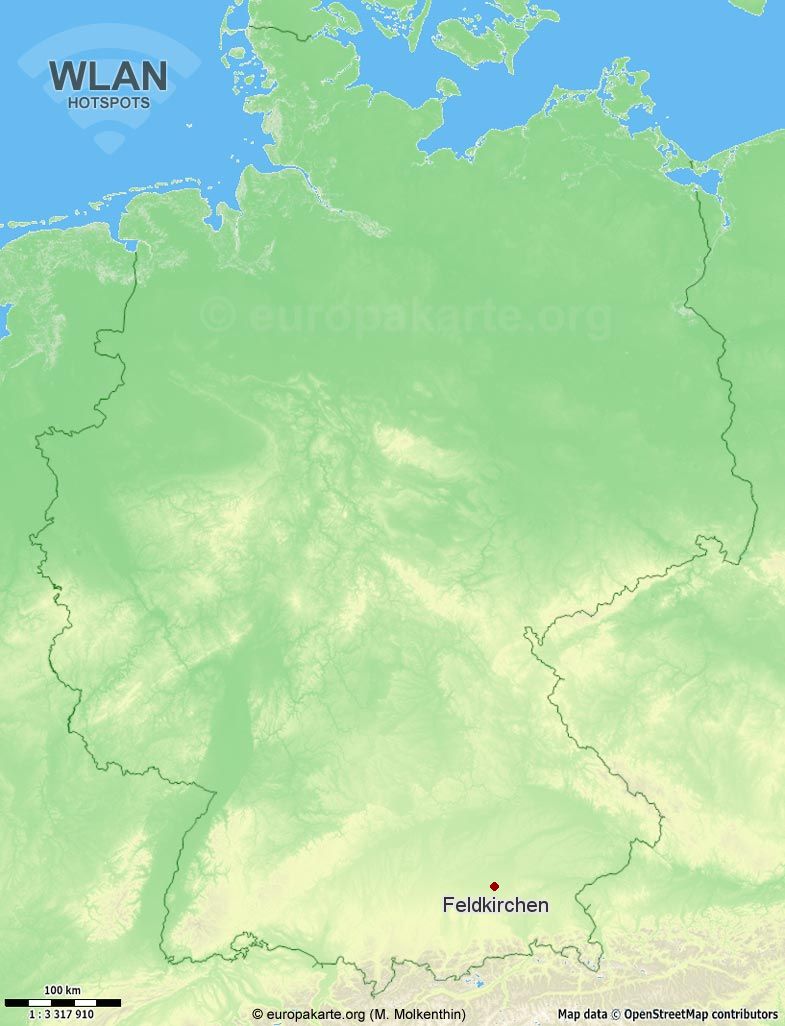 WLAN-Hotspots in Feldkirchen (Bayern)