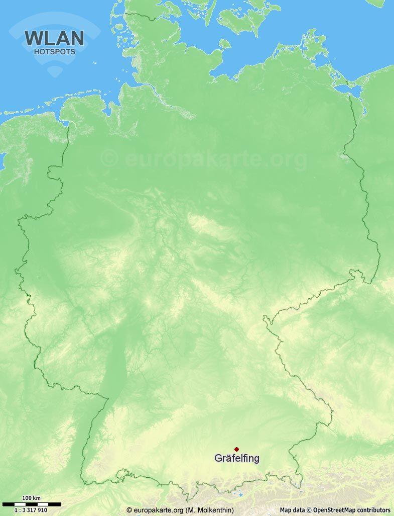 WLAN-Hotspots in Gräfelfing (Bayern)