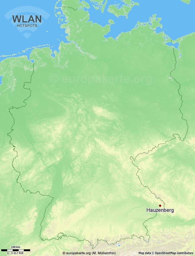 WLAN-Hotspots in Hauzenberg (Bayern)