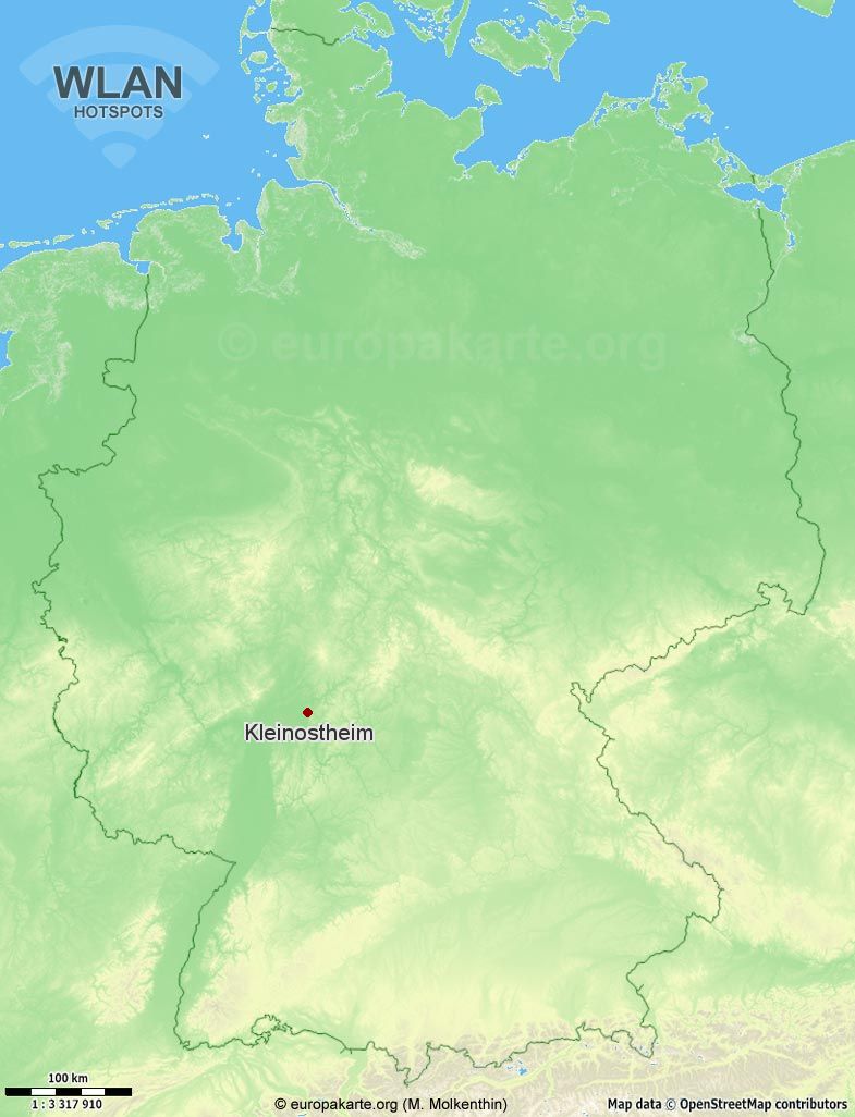 WLAN-Hotspots in Kleinostheim (Bayern)