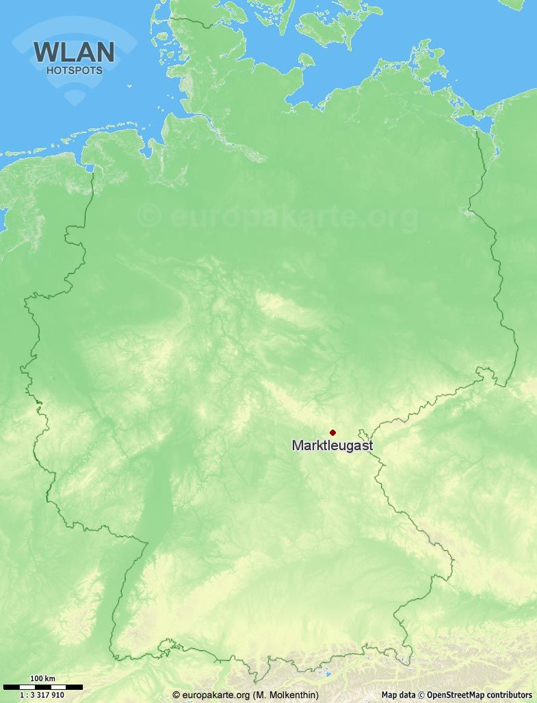 WLAN-Hotspots in Marktleugast (Bayern)