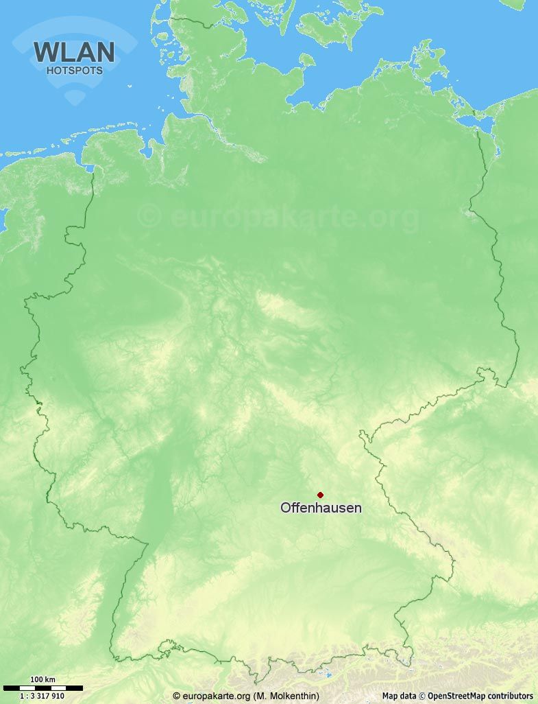 WLAN-Hotspots in Offenhausen (Bayern)