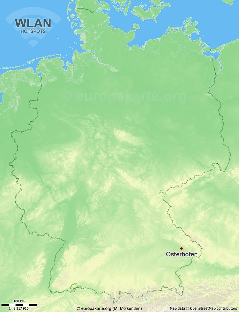 WLAN-Hotspots in Osterhofen (Bayern)