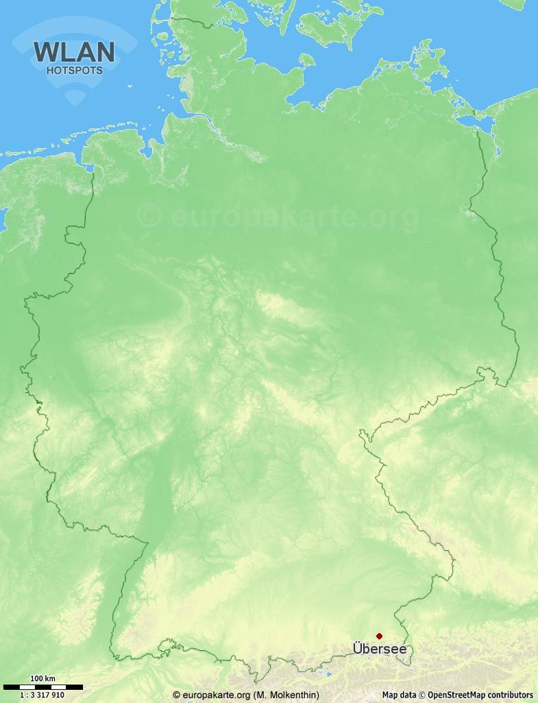 WLAN-Hotspots in Übersee (Bayern)