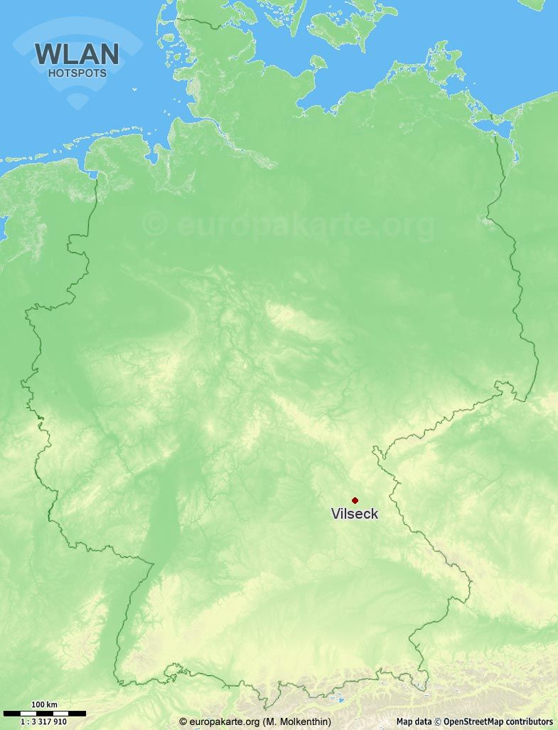 WLAN-Hotspots in Vilseck (Bayern)