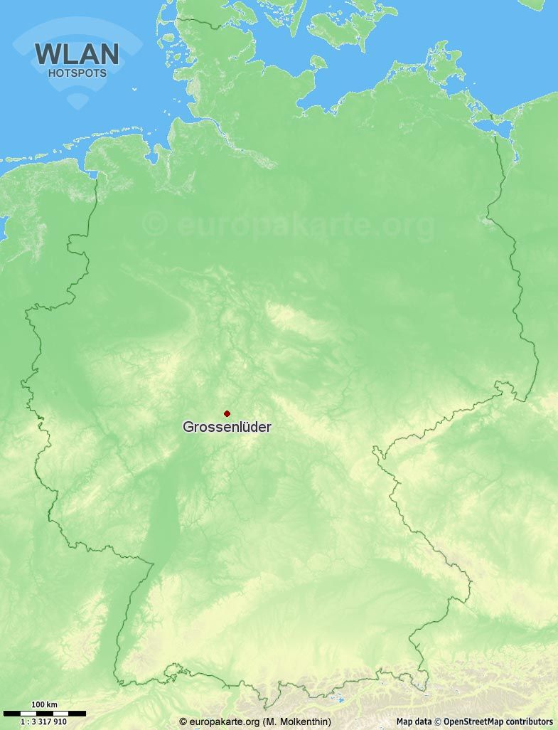 WLAN-Hotspots in Grossenlüder (Hessen)