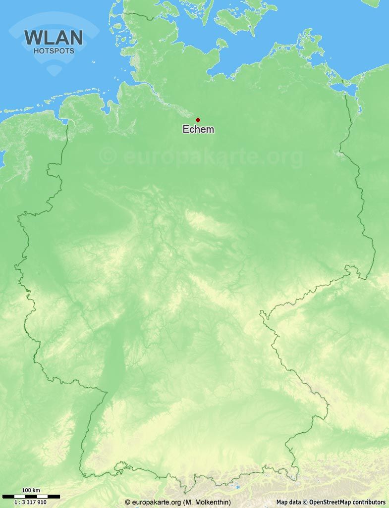 WLAN-Hotspots in Echem (Niedersachsen)