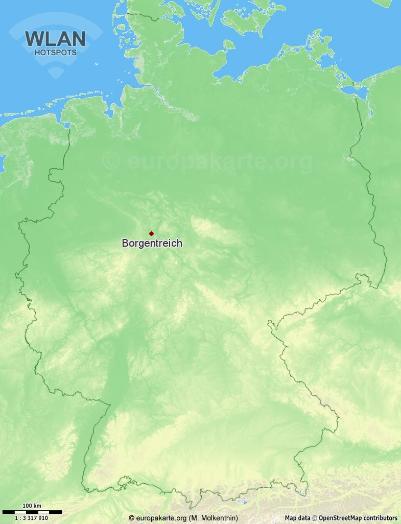 WLAN-Hotspots in Borgentreich (Nordrhein-Westfalen)