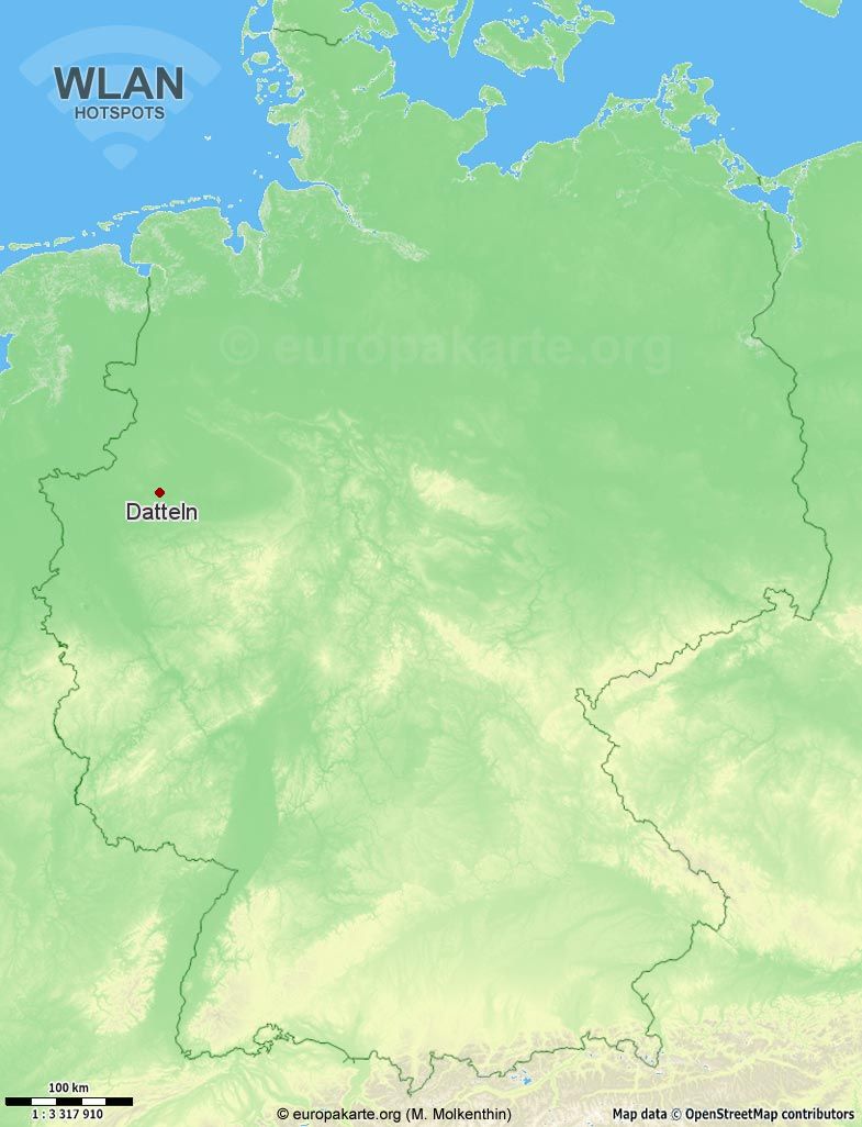 WLAN-Hotspots in Datteln (Nordrhein-Westfalen)