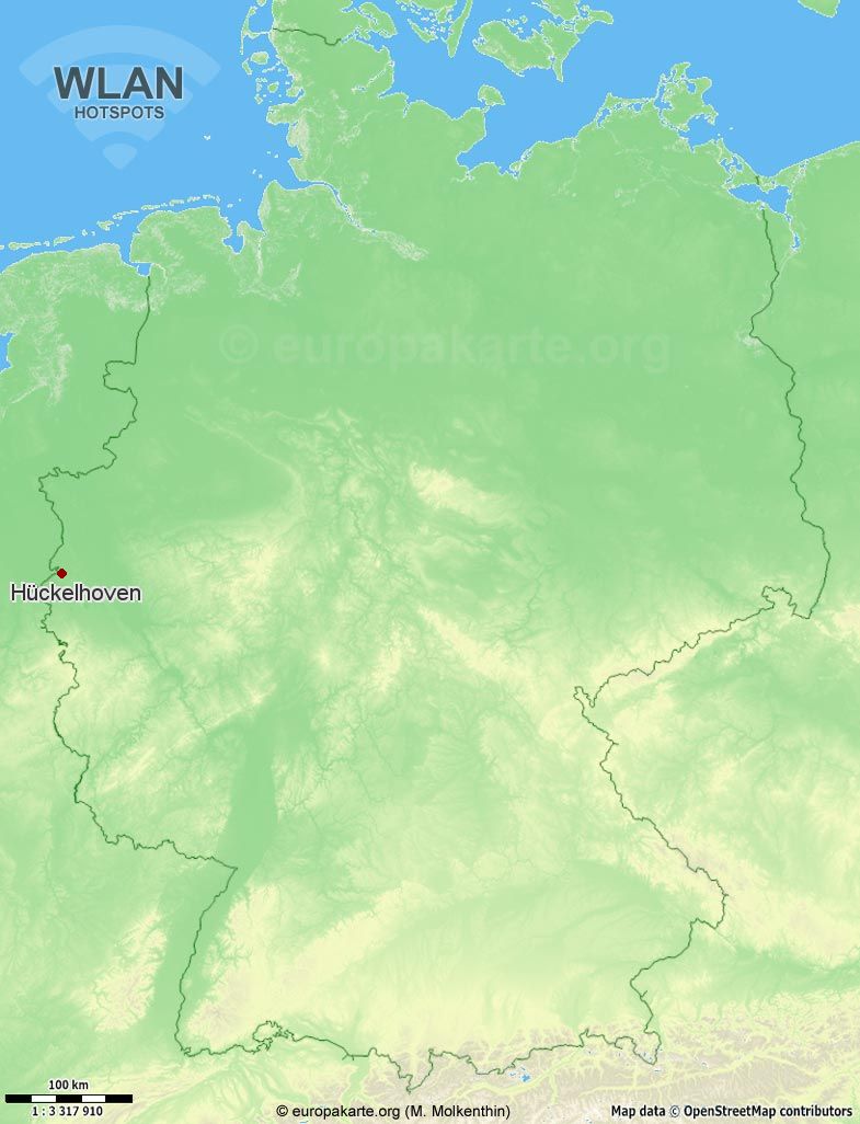 WLAN-Hotspots in Hückelhoven (Nordrhein-Westfalen)