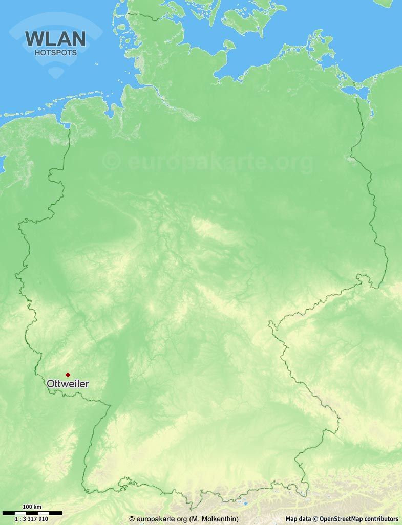 WLAN-Hotspots in Ottweiler (Saarland)