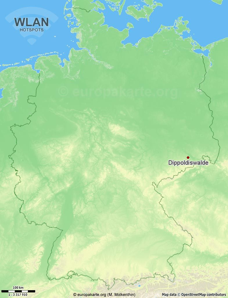 WLAN-Hotspots in Dippoldiswalde (Sachsen)