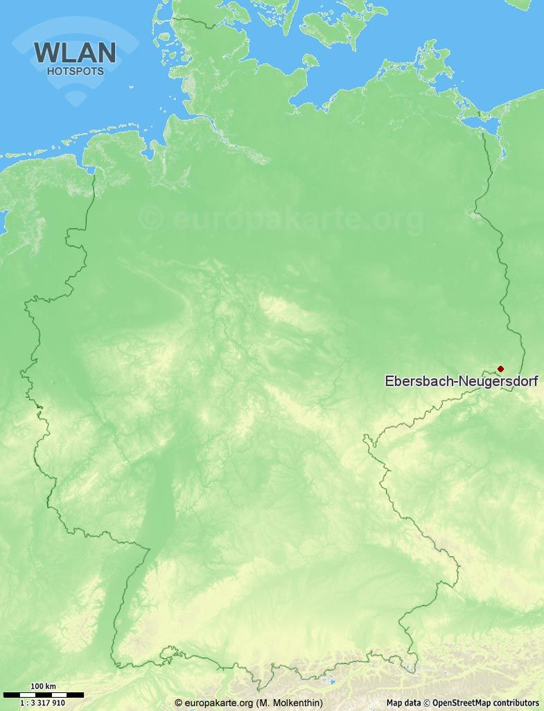 WLAN-Hotspots in Ebersbach-Neugersdorf (Sachsen)