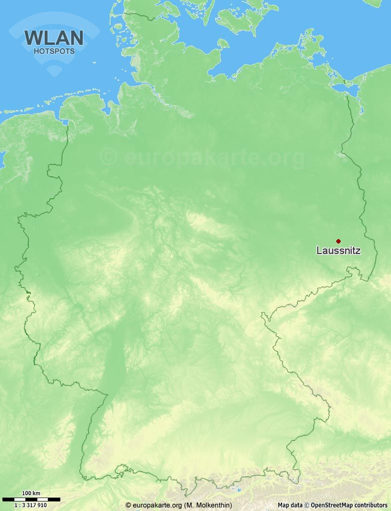 WLAN-Hotspots in Laussnitz (Sachsen)