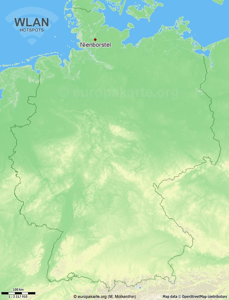 WLAN-Hotspots in Nienborstel (Schleswig-Holstein)