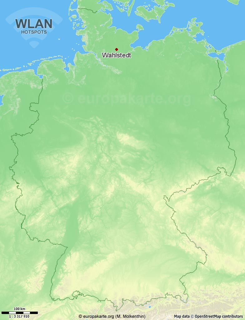 WLAN-Hotspots in Wahlstedt (Schleswig-Holstein)